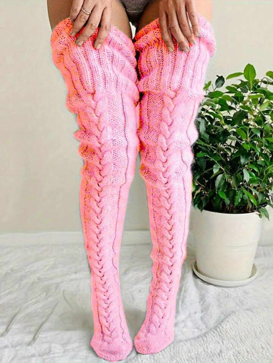 Leg Snuggy Cozy Tube Socks