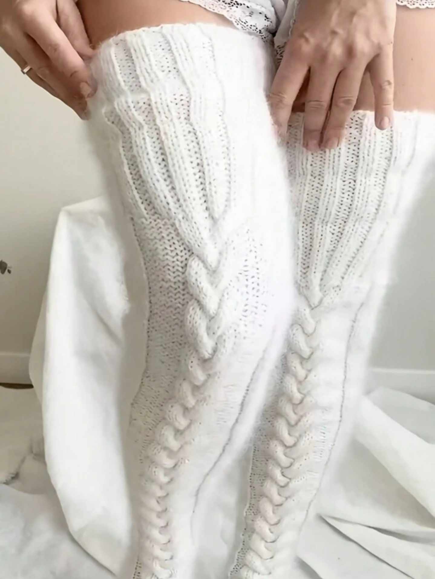 Leg Snuggy Cozy Tube Socks