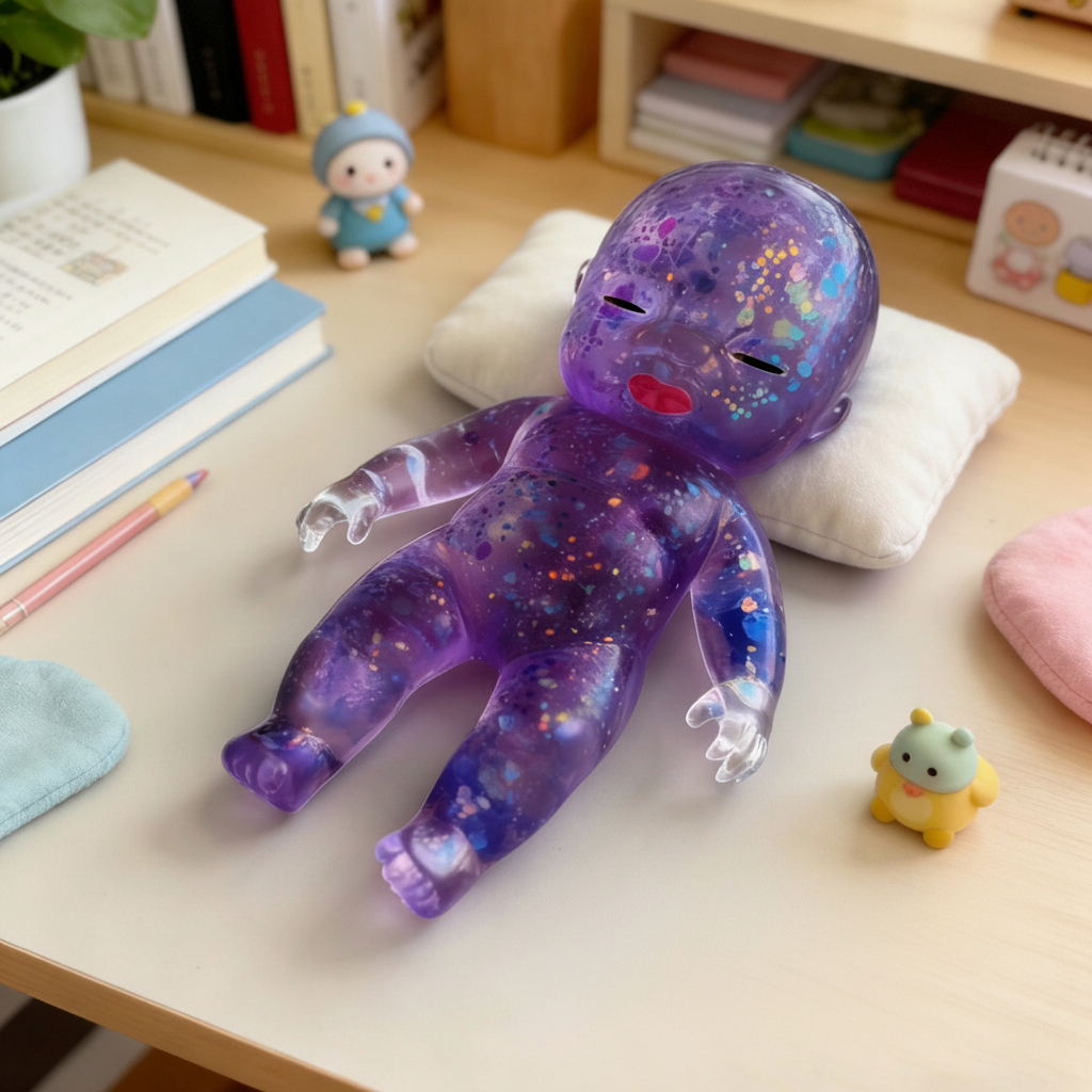 Purple UglyDoll Squishy without text